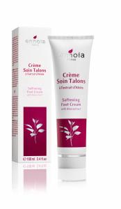 Softening foot cream with aloe extract
